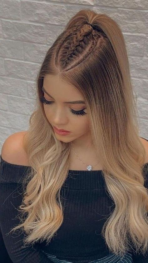 V.1.S.!.T to see more content, in my bio. SAV=FL to keep updated #cute #hairstyles #inspo #beauty #trendy Short Homecoming Hair, Braided Hairstyle, Hairstyle Inspo, Homecoming Hairstyles Updos, Homecoming Hair Down, Bridesmaid Hair Short, Hairstyles Summer, My Board, Hoco Hair Ideas