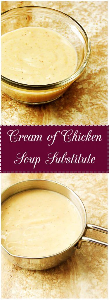 Cream of Chicken Soup Substitute is quick, easy, and a great way to add flavor and depth to casseroles. Cream Of Chicken Replacement, Cream Of Chicken Soup Replacement, Cream Of Chicken Alternative, Cream Of Chicken Substitute, Casseroles Crockpot, Cream Of Chicken Soup Substitute, Milk Ideas, Soup Quick, Campbells Soup Recipes