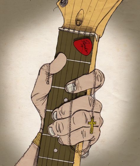 Hand Holding Guitar | Clif Haley Hand Holding Guitar Reference, Hand On Guitar Reference, Hand Playing Guitar Drawing, Hands Playing Guitar Reference, Holding Guitar, Painting On Guitar Aesthetic, Hand Holding Guitar, Drawing Of Someone Playing Guitar, Person Playing Guitar Sketch