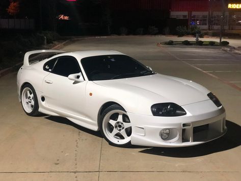 Toyota Supra Mk4 White, Jdm Builds, Toyota Supra A80, White Supra, Supra Car, Supra A80, Best 4x4, Skyline Gtr R34, Supra Mk4