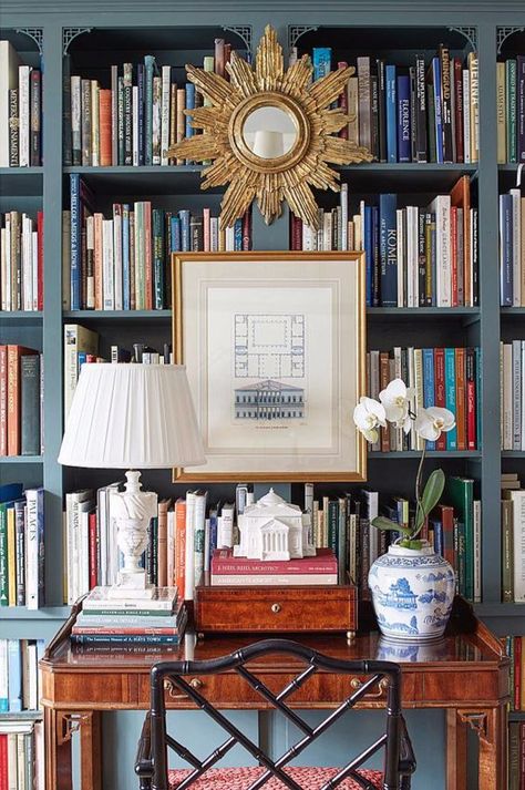 Architecture Vignette, Art On Shelves, San Francisco Townhouse, C Brandon Ingram, Blue And White Home, Brandon Ingram, Lens Photography, Storybook Cottage, Home Libraries