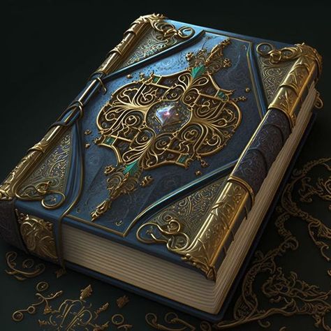 Spellbook Fantasy Art, Spell Book Aesthetic, Magic Book Art, Fantasy Grimoire, Fantasy Books Magic, Grimoire Book, Dnd Dragons, Magick Book, Magical Book