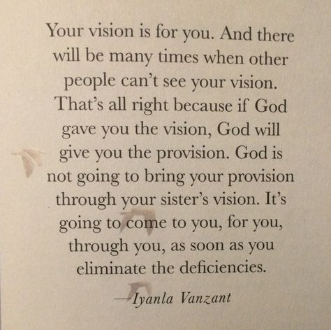 God Gave You The Vision, When God Gives You A Vision, Hold On To Your Vision, 21 Days Of Prayer, Vision Quotes, How To Help Nausea, Vision 2024, Iyanla Vanzant, Jesus Artwork