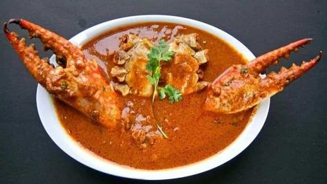 From Goan to Malvani: 3 Indian-Style Crab Curry Recipe Crab Masala, Goan Cuisine, Curry Crab, Crab Curry, Cooking Crab, Crab Legs Recipe, Indian Thali, Crab Recipe, Goan Recipes