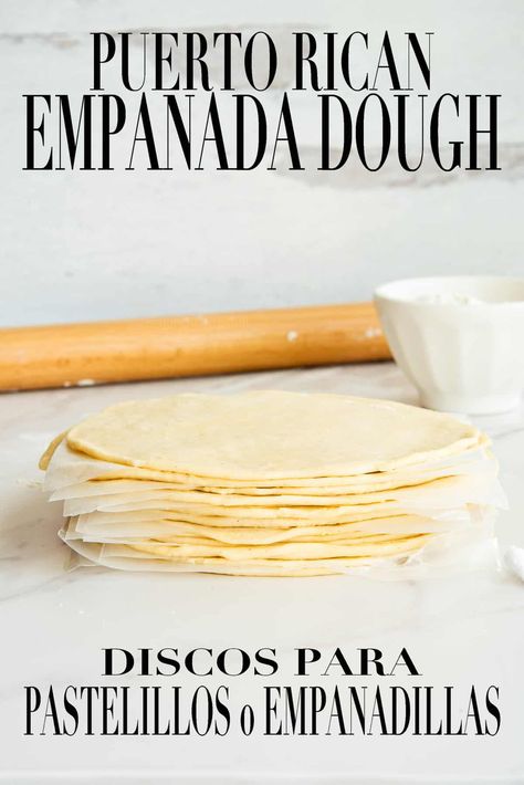 Flaky Dough Recipe, Empanada Dough Recipe For Frying, Puerto Rican Empanadas Dough, Puerto Rican Sweet Bread, Pastellios Recipe Puerto Rico, Pastelles Puerto Rican Recipe, Puerto Rican Pasteles Recipe, Empanada Dough Recipe Easy, Pastelles Puerto Rican