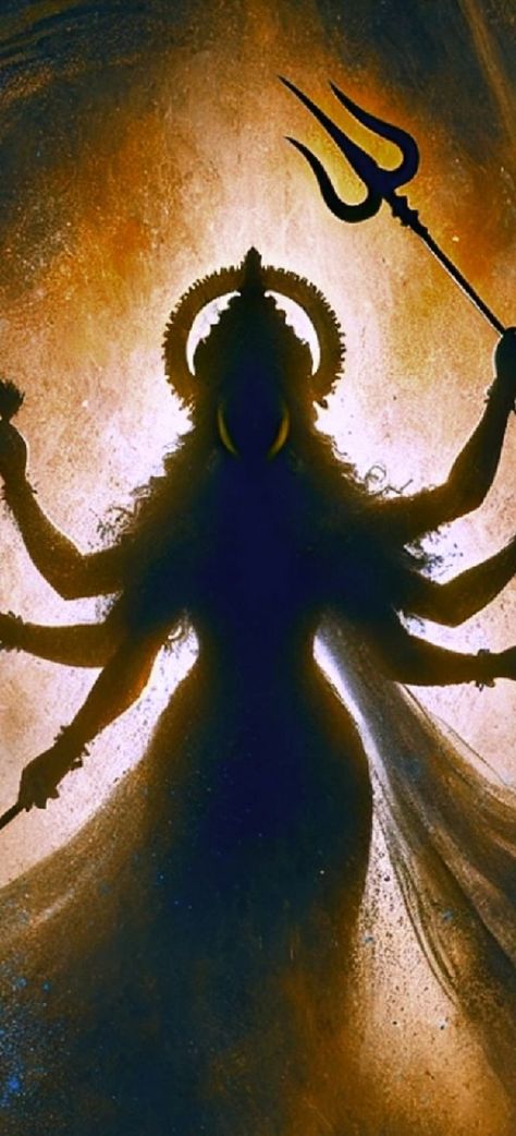 Durga Aesthetic Wallpaper, Durga Mata Wallpapers, Aesthetic Durga Maa Picture, Durga Wallpaper Aesthetic, Durga Maa Aesthetic Wallpaper, Goddess Durga Aesthetic, Durga Maa Wallpaper Aesthetic, Aesthetic Hindu God Wallpapers, Maa Kaali Wallpaper