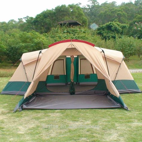 Camping Trip Essentials, 6 Person Tent, Diy Tent, Camping Set Up, Best Tents For Camping, Family Tent Camping, Cabin Tent, Bushcraft Camping, Camping Mat