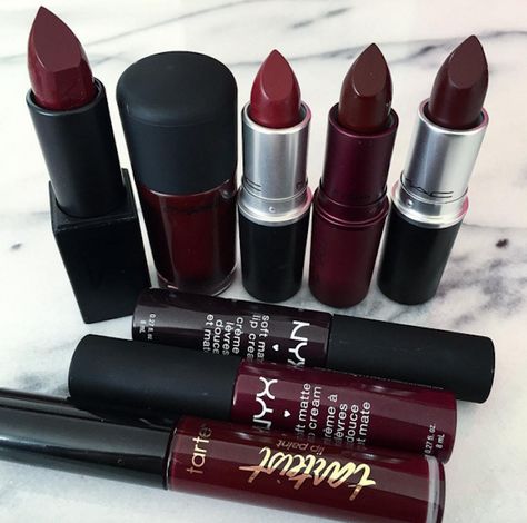 Here is our list of the best burgundy lipsticks that you should be wearing this season! Deep Berry Lipstick, Dark Lip, Burgundy Lipstick, Lip Shades, Gloss À Lèvres, Beauty Make-up, Makeup Aesthetic, Fall Inspo, Makeup Obsession