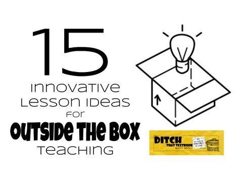 Innovation is another buzzword that we often hear used to describe the ideal lesson. As teachers, we work hard to create activities for our students that can be described as “outside the box”. But what does that really look like for teachers and students? And how can we utilize technology to innovate lessons and think outside the box? […] Presentation Activities, Innovative Teaching Ideas, Office Works, Teacher Tech, Creative Teaching, Future Classroom, Digital Learning, English Class, Teaching Classroom