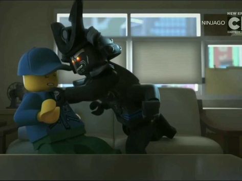 Garmadon And Vinny, Vinny X Garmadon, Garmadon X Vinny, Kai X Cole, Ninjago Characters, Lord Garmadon, Ninjago Art, Lego Ship, Ninjago Lego