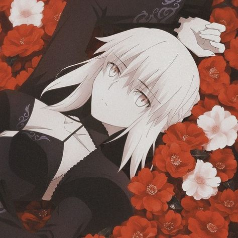 Alter Saber Wallpapers, Saber Pfp Fate, Saber Alter Pfp, Saber Alter Icon, Saber Pfp, Artoria Alter, Saber Fate Grand Order, Altria Pendragon, Saber Alter