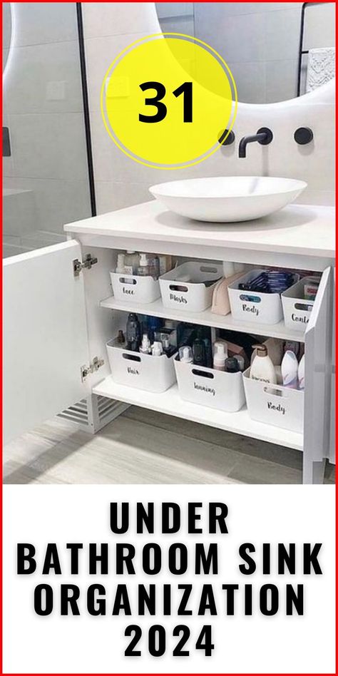 Embrace the art of minimalism with under bathroom sink organization 2024, tailored for small bathrooms. Utilizing baskets and labels from stores like Amazon and Ikea, this approach transforms cluttered spaces into orderly havens. It's not just about storage; it's about creating a serene bathroom environment. Bathroom Shelves Under Sink, Small Bathroom No Counter Space, Ikea Bathroom Organization, Bathroom Organization Under Sink Baskets, Ikea Under Sink Storage, Bathroom Cabinets Storage Under Sink, Bathroom Sink Organization Ideas, Bathroom Organization Under Sink, Under Sink Storage Ideas