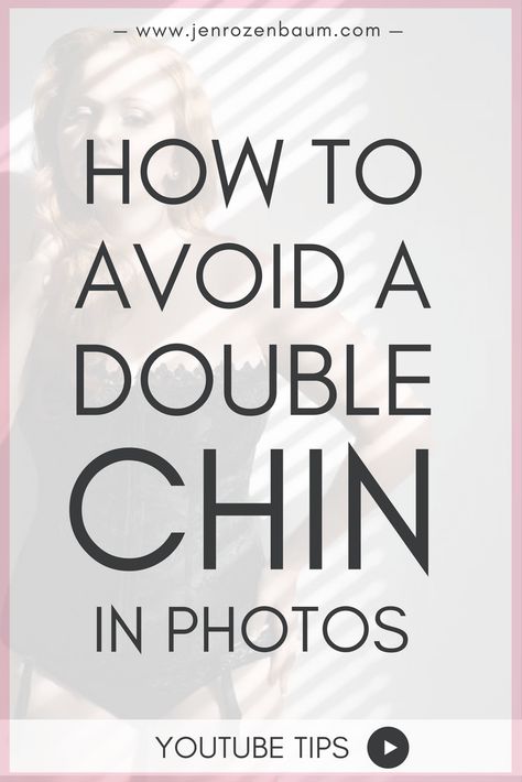 Many women feel nervous about how to pose for their boudoir session, and they want to look good from head to toe! Avoiding a double chin is at the top of the list for many women, but sometimes what people think will help actually looks unflattering. You can have a great boudoir photography pose that's ruined by not paying attention to your client's face. Here's one simple tip for avoiding a double chin that is super flattering on every body type! #photographytips Poses For Double Chin, Posing To Hide Double Chin, How To Hide Double Chin In Pictures, No Double Chin In Pictures, Poses To Hide Double Chin, Double Chin Photography Tips, How To Avoid Double Chin In Photos, Lay Photo, How To Disappear