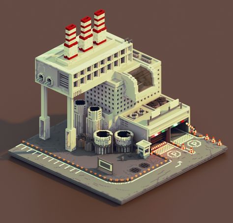 Voxel Games, Minecraft Building Ideas, Minecraft City Buildings, 3d Cinema, Voxel Art, Bangunan Minecraft, Minecraft City, Minecraft Inspo, Minecraft House Designs