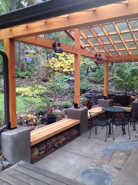 Gable Pergola Ideas, Terrasse Med Tak, Outfit Outdoor, Outdoor Outfits, Patio Deck Designs, Outdoor Patio Ideas, Outdoor Aesthetic, Backyard Renovations, Backyard Remodel