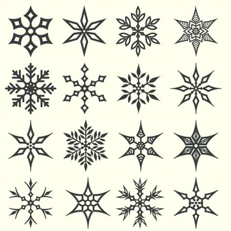 How To Draw Snow, Geometry Drawing, Ice Icon, Merry Crisis, Snow Flake Tattoo, Snowflakes Drawing, Drawing Painting Ideas, Christmas Embroidery Patterns, Winter Window