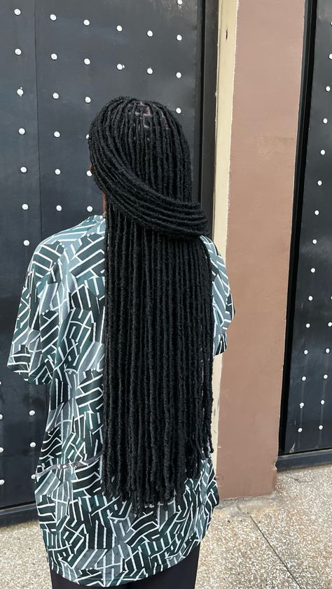 Focs Locs Braids Long, Faux Locks Hairstyle, Long Hair Styles Prom, Long Faux Locs Styles, Locs Hairstyles For Women Long, Afro Twist Hairstyles, Hair Styles Prom, Hairstyles For Long Hair Prom, Big Twist Braids Hairstyles