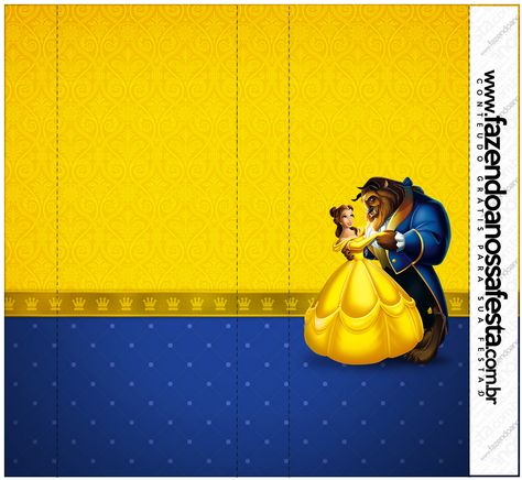 Beauty And The Beast Printable, Beauty And The Beast Paper Craft, Beauty And The Beast Party Game, Beauty And The Beast Scrapbook, Beauty And The Beast Party Food Labels, Candy Buffet Labels, Candy Bar Wrapper Template, Beauty And The Beast Theme, Beauty And The Beast Party