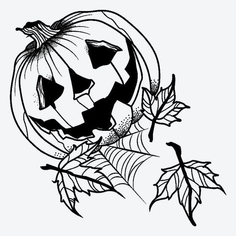 Jack O Lantern Illustration, Jack O Lantern Tattoo, Kate Aesthetic, Nightmare Before Christmas Drawings, Lantern Tattoo, Nightmare Before Christmas Tattoo, Random Objects, Fall Drawings, Christmas Drawings