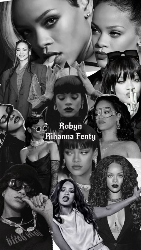 Robyn Rihanna fenty screen aestetich collage Rihanna Collage, Rihanna Makeup, Rihanna Fenty, Home Screen, Creative Photography, Rihanna, Celebrity Crush, Screen, Collage