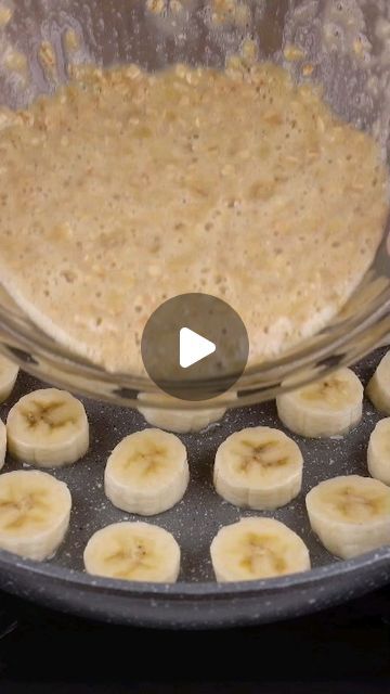 Simple Banana Pancakes, Oat Breakfast, Banana Oat Pancakes, Banana Pancake, Recipe Banana, Healthy Breakfast Recipe, Cooking Lunch, French Toast Breakfast, Pan Cake