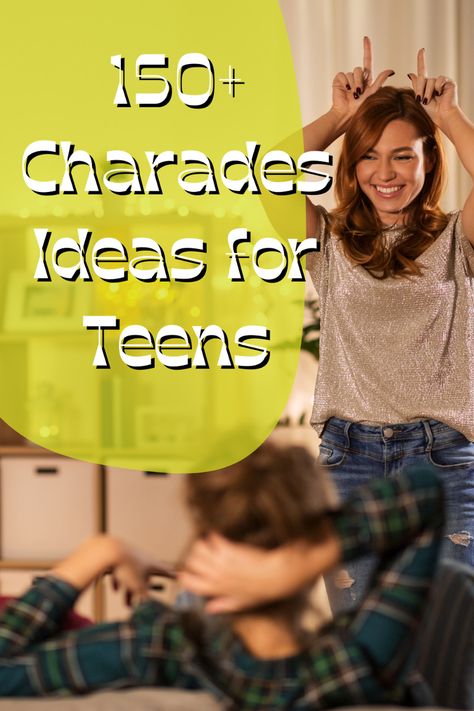 157+ Charades Ideas for Teens That Are Appropriately Funny - momma teen Birthday Party Charades, How To Play Charades, Funny Charades Ideas, Charade Ideas Funny, Charade Movie, Charades Ideas, Selena Gomez Miley Cyrus, Camp Hope, Charades For Kids