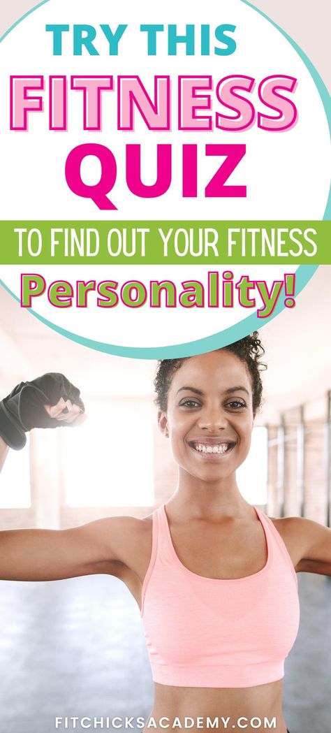 Try this fitness quiz to find out your fitness personality Fitness Quiz, Busy Mom Workout, Fitness Test, Test Quiz, Quiz Questions, Personality Type, Fit Chicks, The Test, Fit Mom