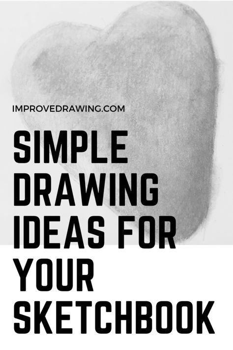 Simple Drawing Ideas For Your Sketchbook Simple Drawings With Meaning, Things To Sketch For Beginners, Pencil Drawing Aesthetic, Easy Pencil Art, Drawing Ideas For Your Sketchbook, Compound Shapes, Creative Meaning, Ideas For Your Sketchbook, Challenge List