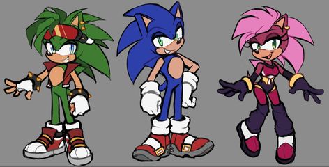 Sonic Underground, Sonic Mania, Sonic Heroes, Sonic Funny, Sonic Fan Characters, Sonic Franchise, Sonic Adventure, Hedgehog Art, Sonic And Shadow