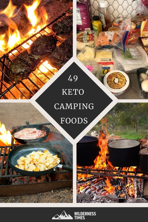 Who says camping trips need to disrupt your keto diet? With these wonderful food ideas, recipes, and tips, staying keto on your adventure will be a breeze. Keto Camping Recipes, Keto Camping Meals, Keto Camping Food Ideas, Camping Keto, Foods For Camping, Keto Camping Food, Keto Camping, Food Ideas Recipes, Camping Foods