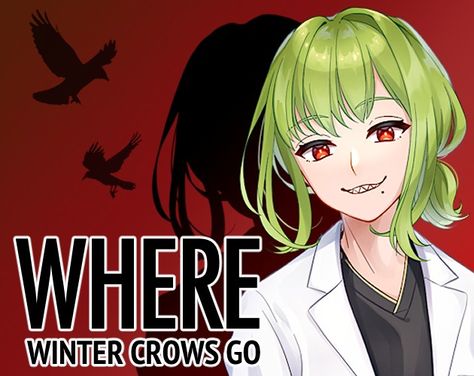 Where Winter Crows Go, Yandere Visual Novel, Crazy Boyfriend, Yandere Characters, Yandere Games, Otome Games, Game Characters, Visual Novel, Game Character