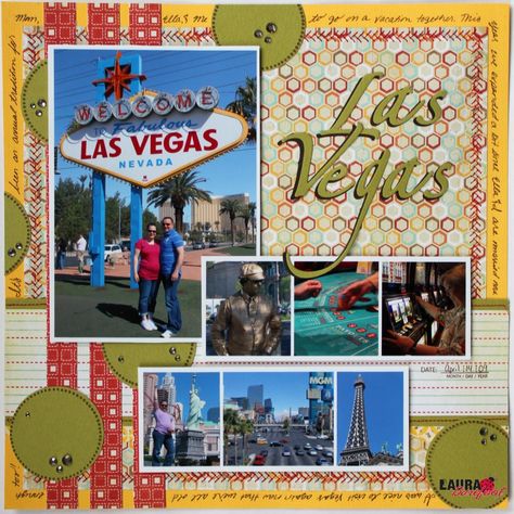 Las Vegas scrapbook page layouts | cardstock american crafts bazzill Las Vegas Scrapbook Layouts Ideas, Vegas Scrapbook Ideas, Las Vegas Scrapbooking Ideas, Las Vegas Scrapbook Layouts, Vegas Scrapbook Layouts, Vegas Scrapbook, Honeymoon Scrapbook, Bridal Shower Scrapbook, Scrapbooking Layouts Travel