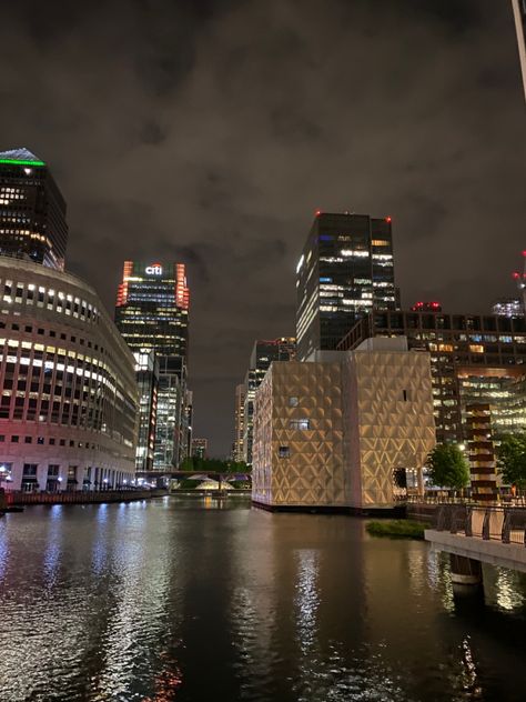 london, london city, night, nightlife, citylights, canary wharf, nightcore, aesthetic Canary Wharf Night, London City Night, Nightcore Aesthetic, London At Night, Building Aesthetic, London Night, Canary Wharf, City Night, City Aesthetic