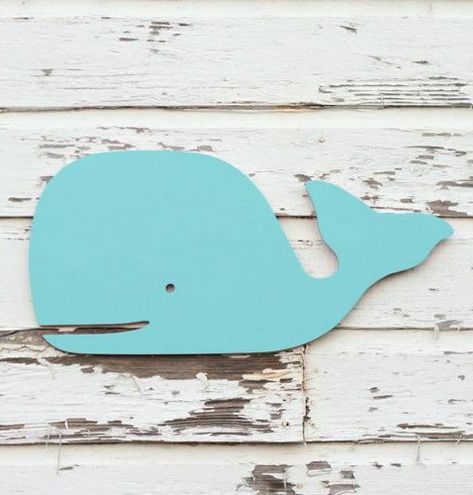 Whale Bathroom, Whale Sign, Neat Crafts, Largest Whale, Wooden Whale, Beach Sign, Nursery Room Boy, Cottage Ideas, Kids Signs