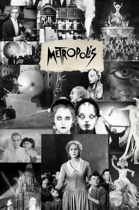 Metropolis 1927 Aesthetic, Maria Metropolis, Metropolis Movie, Metropolis 1927, Smoothie Packs, German Expressionism, Film Studies, Futurism, Film Posters