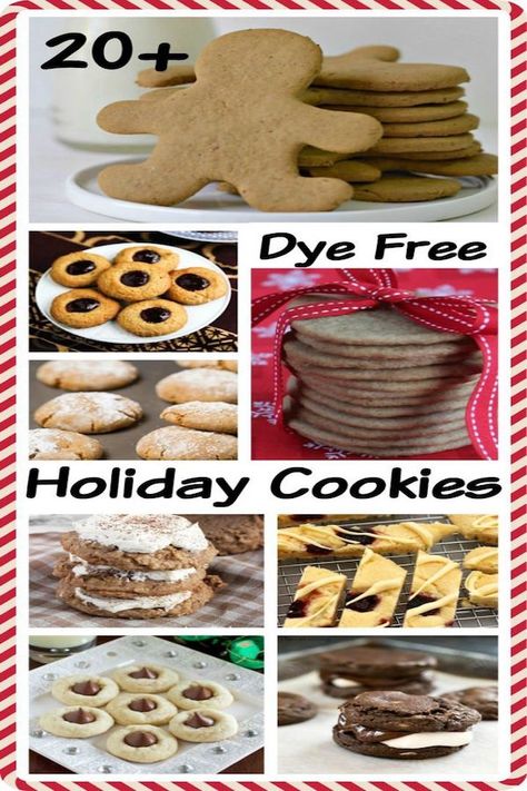 Cookie Recipes For Christmas, Dye Free Foods, Feingold Diet, Recipes For Christmas, Natural Asthma Remedies, Better Diet, Christmas Foods, Holiday Recipes Christmas, Healthy Christmas