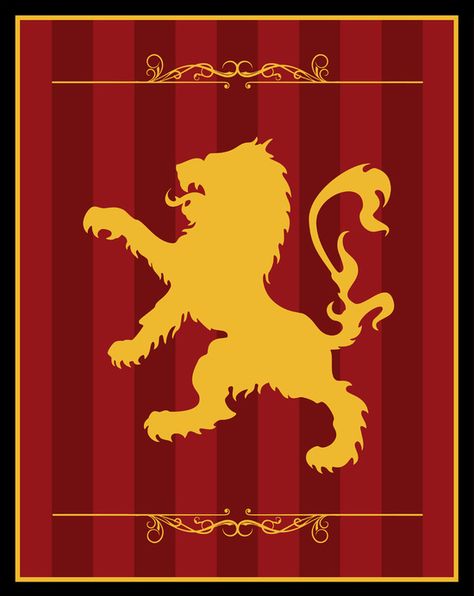 Harry Potter Party Decor, Gryffindor Lion, Winter Graphics, Harry Potter Groups, Gryffindor Pride, Harry Potter Halloween Party, Knitting Dolls Free Patterns, Knitted Dolls Free, Gryffindor House