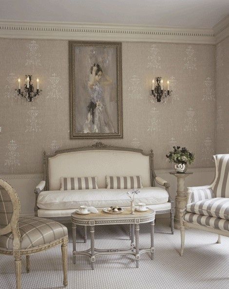 Cottage Shabby Chic, Romantic Room, Country Style Homes, Decoration Inspiration, French Country House, French Furniture, Country House Decor, White Furniture, French Decor