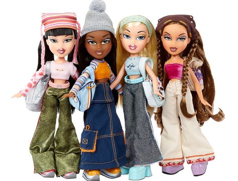 shrimp on Twitter: "nope its bratz :D theyre a tv show and doll line… " Original Bratz Dolls Outfit, Bratz 20th Anniversary, Original Bratz Dolls, Bratz Dolls Characters, Bratz Dolls Original, Bratz Core, Bratz Party, Cameron Boys, Bratz Aesthetic