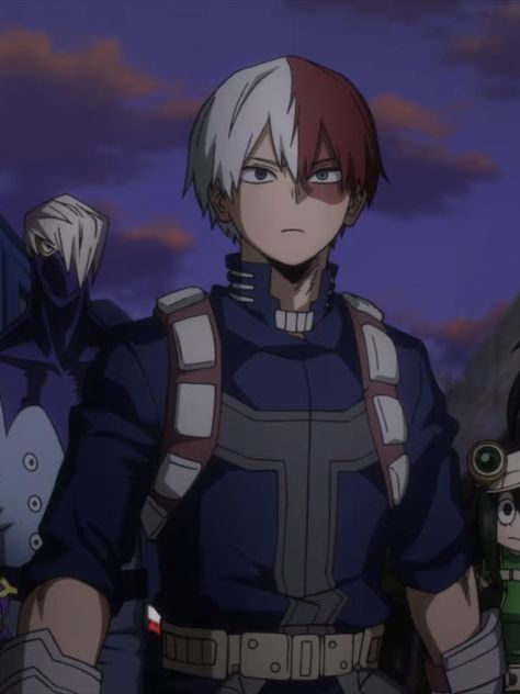 Todoroki Hero Suit, Best Manga Panels, My Hero Academia Characters, Shouto Todoroki, Todoroki Shouto, Icy Hot, Disney Princess Fashion, Anime Baby