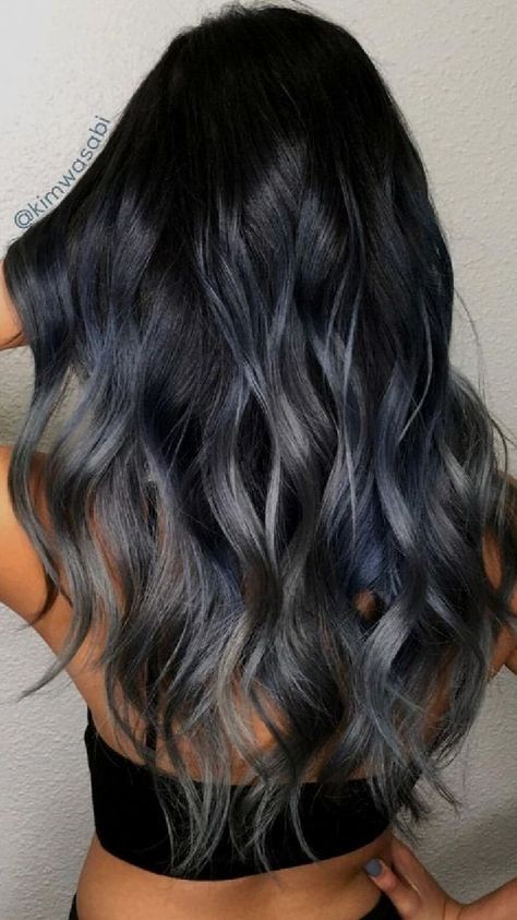 Grey Ombre Hair, Κούρεμα Bob, Kadeřnické Trendy, Vlasové Trendy, Winter Hair Color, Grey Hair Color, Ombre Hair Color, Lace Hair, Hair Color Dark