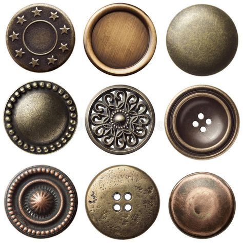 Accessories Design Sketch, Button Image, Photo Buttons, Band Of Outsiders, Flat Sketches, Cool Buttons, Sewing Buttons, Types Of Buttons, 3d Texture