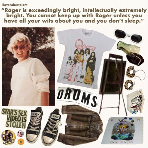 Brian May Outfit Inspiration, Queen Band Outfits, Outfits Inspired By Queen Band, Queen Halloween Costumes Band, Queen Inspired Outfits Band, Band Outfits, Queen Band, Bohemian Rhapsody, Mood Board Fashion