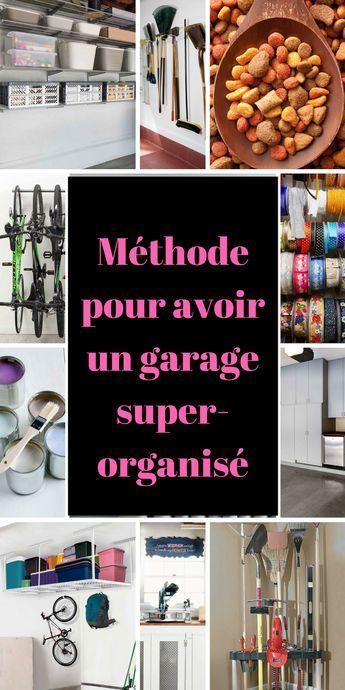 Pour moi, les garages sont des pièces sous-exploitées. Nous empilons de multiples objets que nous ne voulons plus dans la maison et nous retrouvons un garage rempli d’objets indésirables. Nous perdons un temps énorme à trouver un objet alors je pense qu’il est temps de le réorganiser afin de stocker votre voiture et les objets du garage.#deco #décoration #rangement #organisation #garagestorage #garagediyplans #diy Organisation Garage, Garage Organization Cheap, Garage Studio Apartment, Deco Garage, Stool Woodworking Plans, Garage Epoxy, Garage Workshop Plans, Storage Shed Organization, Garage Atelier