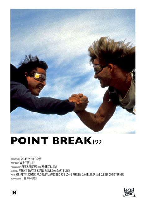 Point Break 1991 [poster version one] [made by me] Point Break Movie Poster, Point Break Poster, Point Break Movie, Point Break 1991, Iconic Movie Posters, Film Poster Design, Point Break, Movie Poster Wall, Movie Prints