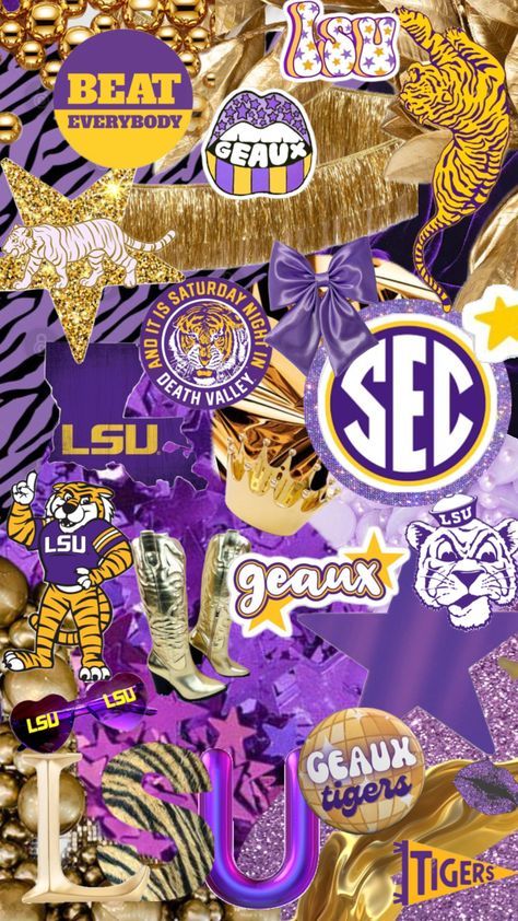 #myfirstshuffle College Wallpaper, Lsu Tigers Football, College Life Hacks, Geaux Tigers, Dream College, Lsu Tigers, Gameday Outfit, Travel Aesthetic, Mardi Gras