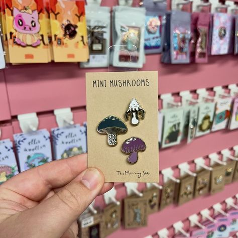 Some say 3’s a crowd, we say 3 is a great pin set! Take a look these trios of enamel pins! Available in store and online now #enamelpins #enamelpincollection #enamelpingame #enamelpincollector #carlisle #cumbria Carlisle Cumbria, Enamel Pin Collection, Pin Game, Cumbria, Carlisle, Take A, Stuffed Mushrooms, Enamel Pins, In Store