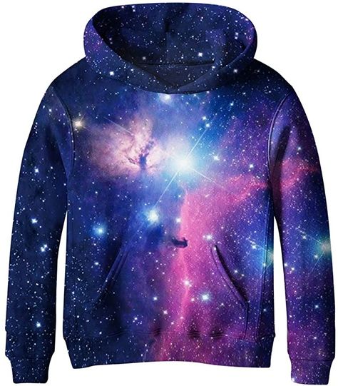 Galaxy Sweater, Galaxy Sweatshirt, Pink Galaxy, Lilo Et Stitch, Kids Dress Wear, Galaxy Print, Fashion Hoodies, Pullover Hoodies, Cool Hoodies