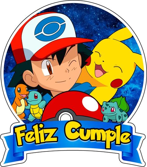 Happy Birthday Pokemon, Pokemon Birthday Card, Pokemon Printables, Pokemon Logo, Pokemon Cake Topper, Pokemon Birthday Cake, Pokemon Mewtwo, Scrapbook Letters, Pokemon Cake