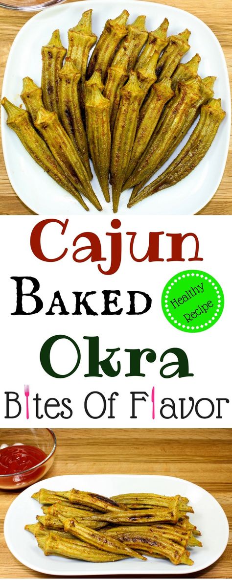 Cabbage And Okra Recipe, Cajun Seasonings, Ovulatory Phase, Baked Okra, Fried Okra, Cajun Dishes, Okra Recipes, Cajun Cooking, Path Design